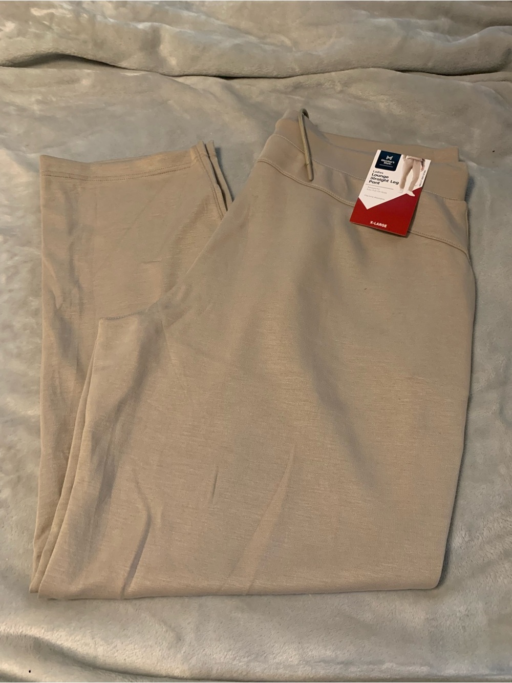ladies Casual Stretch Pants in Beige - xl Members Mark